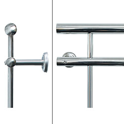 Acheter ECD Germany Garde-corps balcon 184 x 90 cm