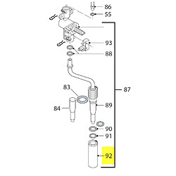 Delonghi tube Cappuccino pour cafetière