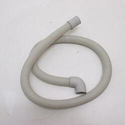 Glem Tuyau de décharge lave-vaisselle Tuyau de décharge pour lave-vaisselle - Compatible Glem modèle Z1740160300 - Plastique - Couleur gris clair