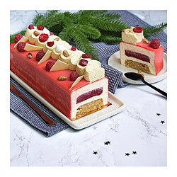 Lily cook Moule à bûche carré inox