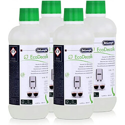 Delonghi détartrant EcoDecalk pour machine à café Détartrant pour cafetière et expresso - Formule EcoDecalk - Compatible toutes marques - Entretien efficace du circuit