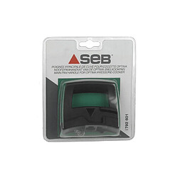Seb Poignée de verrou pour gaufrier Optima Poignée de verrou pour gaufrier/croque-monsieur - Compatible SEB Optima 324800 - Couleur noire - Pièce de rechange d’origine