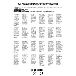 Accessoires distributeur de boissons