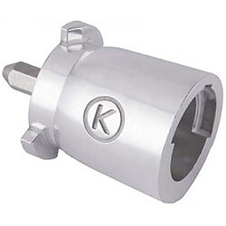 Kenwood adaptateur Twist pour robot pâtissier Adaptateur pour robot pâtissier multifonction - Convertit connexion Twist vers BAR - Compatible séries KVC/KVL - Pièce d’origine constructeur - Réf. AW20011007