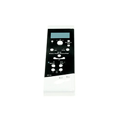 Whirlpool Bandeau plastique blanc Bandeau de commande micro-ondes - Modèle compatible MT66