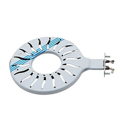 Lagrange résistance avec déflecteur pour appareil à raclette