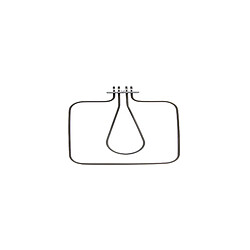 Bosch résistance inférieure de four