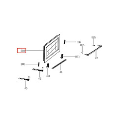 Beko Porte de four pour cuisinière