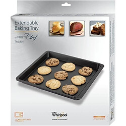 Whirlpool plaque pâtisserie extensible pour four Plaque pâtisserie pour four - Extensible - Accessoire d’origine Whirlpool - Compatible réf. TMB301