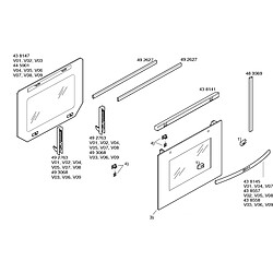 Neff Contre-porte vitre intérieure de four