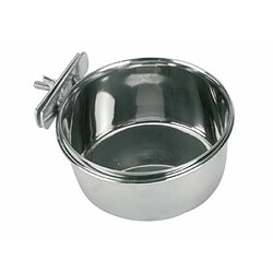 Kerbl Ecuelle Inox Fixation 600ml Ecuelle inox - Fixation à vis - Capacité 600 ml - Convient pour chiens