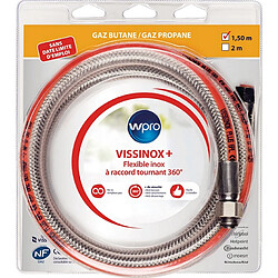 Wpro Flexible gaz inox Vissinox+