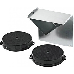 Bosch kit de recyclage pour hotte décorative DHZ5275 Kit de recyclage pour hotte décorative - Compatible DWW06W420, DWW06W460, DWW06W450, DWW09W420, DWW09W460, DWW09W450 - Filtres à charbon et diffuseur