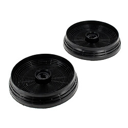 Candy Filtre charbon pour hotte type 145 - Lot de 2