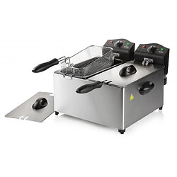 Friteuse électrique double cuve