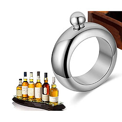 Bracelet Cruche d'Alcool 3.5 oz - Argent