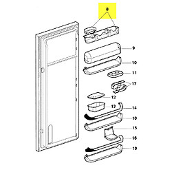 Scholtes balconnet supérieur réfrigérateur