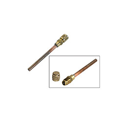 Tube de charge avec vanne Schrader