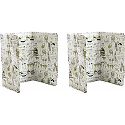 Vendos85 pare-éclaboussures pliable cuisine en aluminium