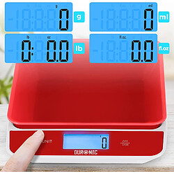 Acheter Duronic KS100 RD Balance de cuisine - Rouge