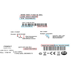 Ariston Carte de puissance réfrigérateur