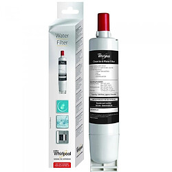 Whirlpool filtre réfrigérateur américain Filtre pour réfrigérateur américain - Cartouche d’eau compatible Whirlpool SBS200 - Réduction du chlore et des impuretés - Installation facile
