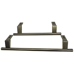 Liebherr poignée de porte de réfrigérateur inox