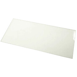 Listo dessus de bac à légumes pour réfrigérateur Plateau de bac à légumes pour réfrigérateur - Verre trempé - Compatible Listo RLL241 et Beko LRN2860 - Finition transparente