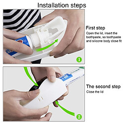 Yonis Distributeur de dentifrice mural - Noir pas cher