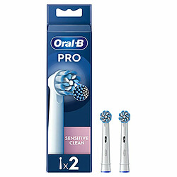 Oral-b brossettes de rechange Sensi UltraThin - 2 unités Brossettes de rechange pour brosse à dents électrique - poils doux Sensi UltraThin - compatibilité Oral-B