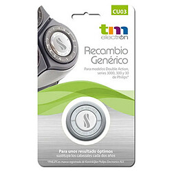 Tm electron Tête de rasage de rechange compatible Philips