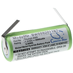 vhbw Batterie Oral-B Triumph 4000