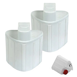 Calor Cartouches anti-calcaire pour centrale vapeur - Lot de 2