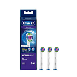 Acheter Braun Brossettes 3D White pour brosse à dents électrique - Lot de 3
