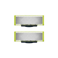 Philips Lames de rechange OneBlade - Pack de 2 Lames de rechange pour rasoir OneBlade - Compatibles série QP - Référence QP220/50