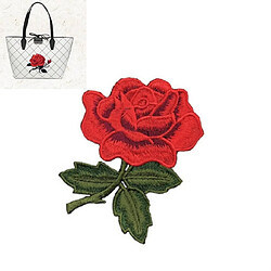 Wewoo Broderie autocollants rose - 10 pcs