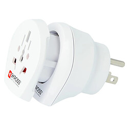 SKROSS Adaptateur Voyage Vers USA - Blanc
