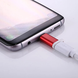 Wewoo Adaptateur USB-C/USB 2.0 Rouge pas cher