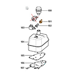 Polti Pressostat vapeur pour centrale vapeur