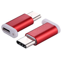 Avis Wewoo Adaptateur USB-C/USB 2.0 Rouge