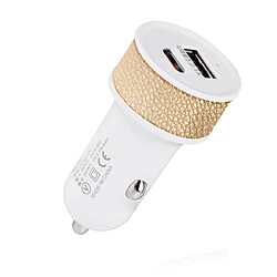 Chargeur voiture double Visiodirect