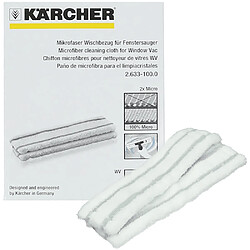 Karcher Bonnettes microfibres pour nettoyeur de vitres