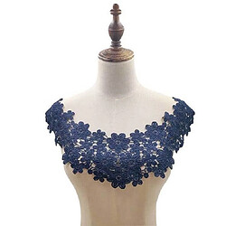 Wewoo Collier Dentelle Bleu Marine