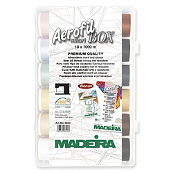Madeira coffret fils à coudre Aerofil