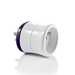 WATT&CO Adaptateur Prise FR/US/Canada - Violet