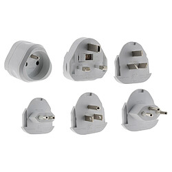 Zenitech Adaptateurs de voyage universels - Lot de 6