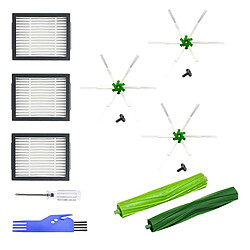 Kit accessoires pour iRobot Roomba E5 E6 i7 i7+ - 12 pièces