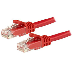 StarTech.com Startech-com Câble réseau CAT6 RJ45 Câble Ethernet CAT6 RJ45 - conducteurs 100% cuivre 24 AWG - fiches dorées 50 µm - certifié ETL - anti-accroc