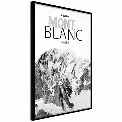 Paris Prix Peaks of the World Mont Blanc - Noir