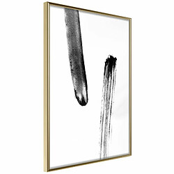 Paris Prix Braking Distance - 30 x 45 cm Affiche murale encadrée - Papier haute qualité - Cadre en MDF - Résistante UV - Multicolore